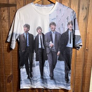 All Over The Beatles Graphic Shirt